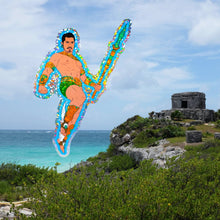Load image into Gallery viewer, Aqua Papi 3" Sticker