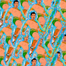 Load image into Gallery viewer, Aqua Papi 3&quot; Sticker
