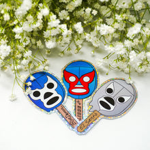 Load image into Gallery viewer, Lucha Libre Paletas 3” Sticker Bundle