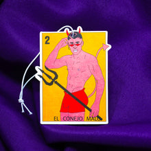 Load image into Gallery viewer, El Conejo Malo (Cherry Scent) Air Freshener
