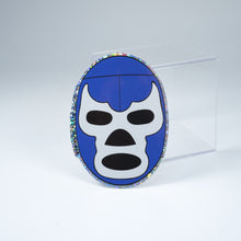 Load image into Gallery viewer, Blue Demon Mask 3" Sticker