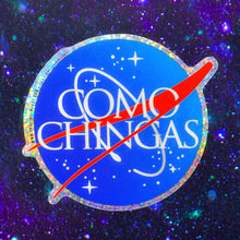 Load image into Gallery viewer, Como Chingas (Nasa) Pin & Sticker Bundle
