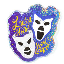 Load image into Gallery viewer, Lucha Now, Rest Later 3" Sticker