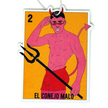 Load image into Gallery viewer, El Conejo Malo (Cherry Scent) Air Freshener
