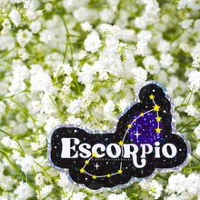 Load image into Gallery viewer, Escorpio Horoscope 3" Sticker