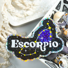 Load image into Gallery viewer, Escorpio Horoscope 3" Sticker