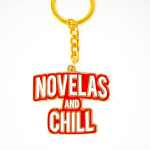 Load image into Gallery viewer, Novelas and Chill Keychain
