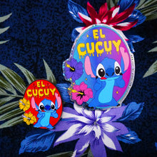 Load image into Gallery viewer, El Cucuy Pin & Sticker Bundle