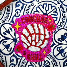 Load image into Gallery viewer, Conchas and Chill 3"  Sticker