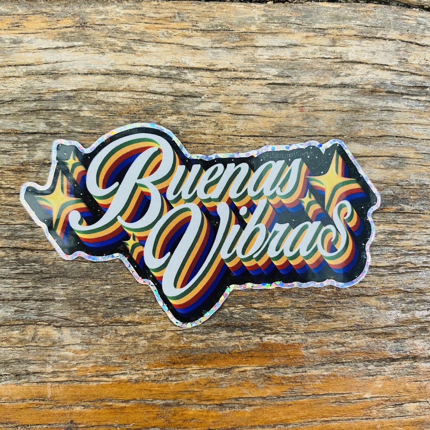 Buenas Vibras 3" Sticker