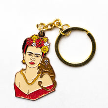 Load image into Gallery viewer, Frida Mujer Keychain