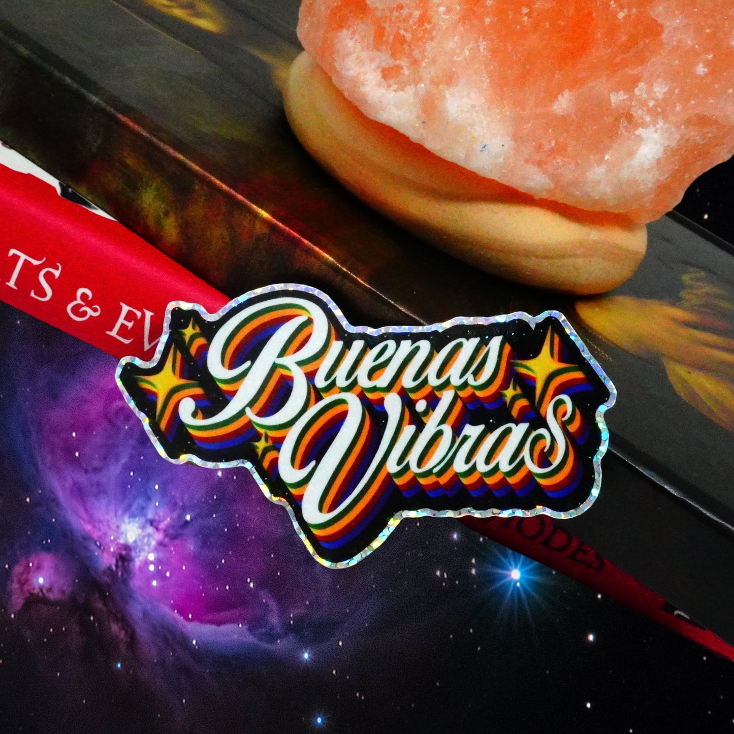 Buenas Vibras 3" Sticker