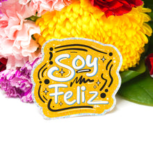 Load image into Gallery viewer, Soy Feliz 3" Sticker