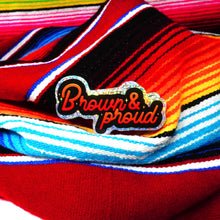 Load image into Gallery viewer, Brown and Proud 3" Sticker