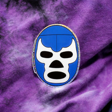 Load image into Gallery viewer, Blue Demon Mask 3" Sticker