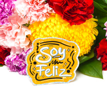 Load image into Gallery viewer, Soy Feliz 3" Sticker