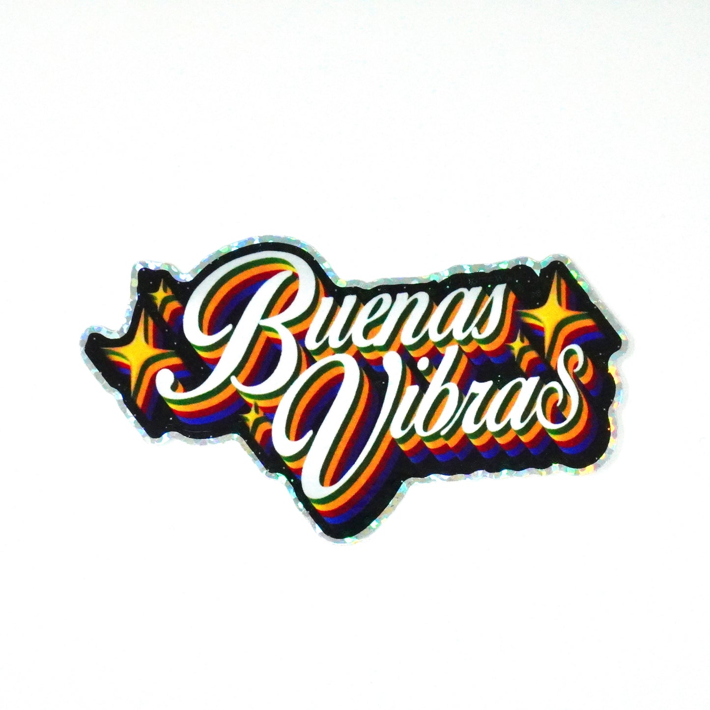 Buenas Vibras 3" Sticker