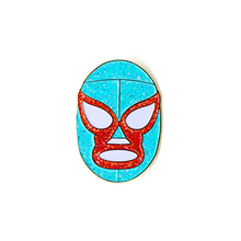 Load image into Gallery viewer, Nacho Luchador Mask Pin