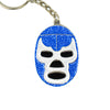 Blue Demon Mask Keychain