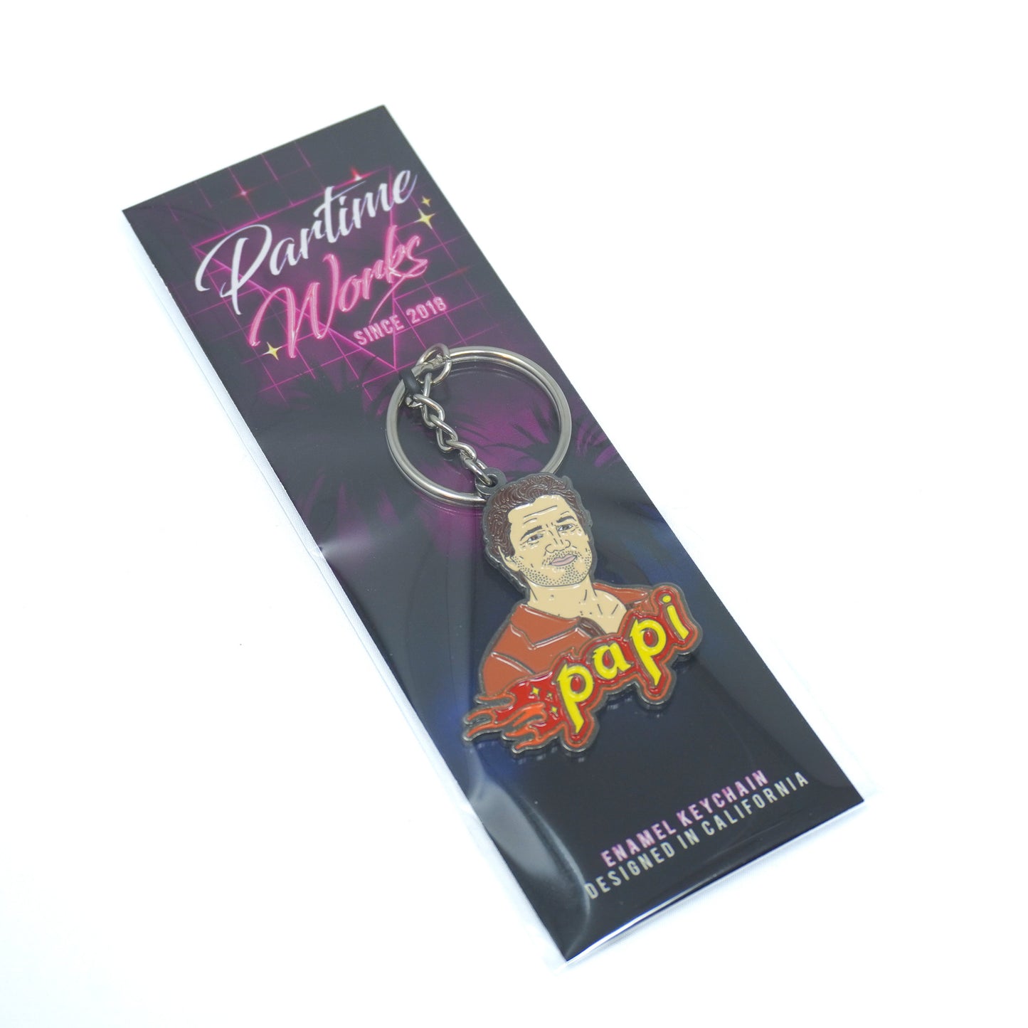 Pedro Pascal (Papi) Keychain