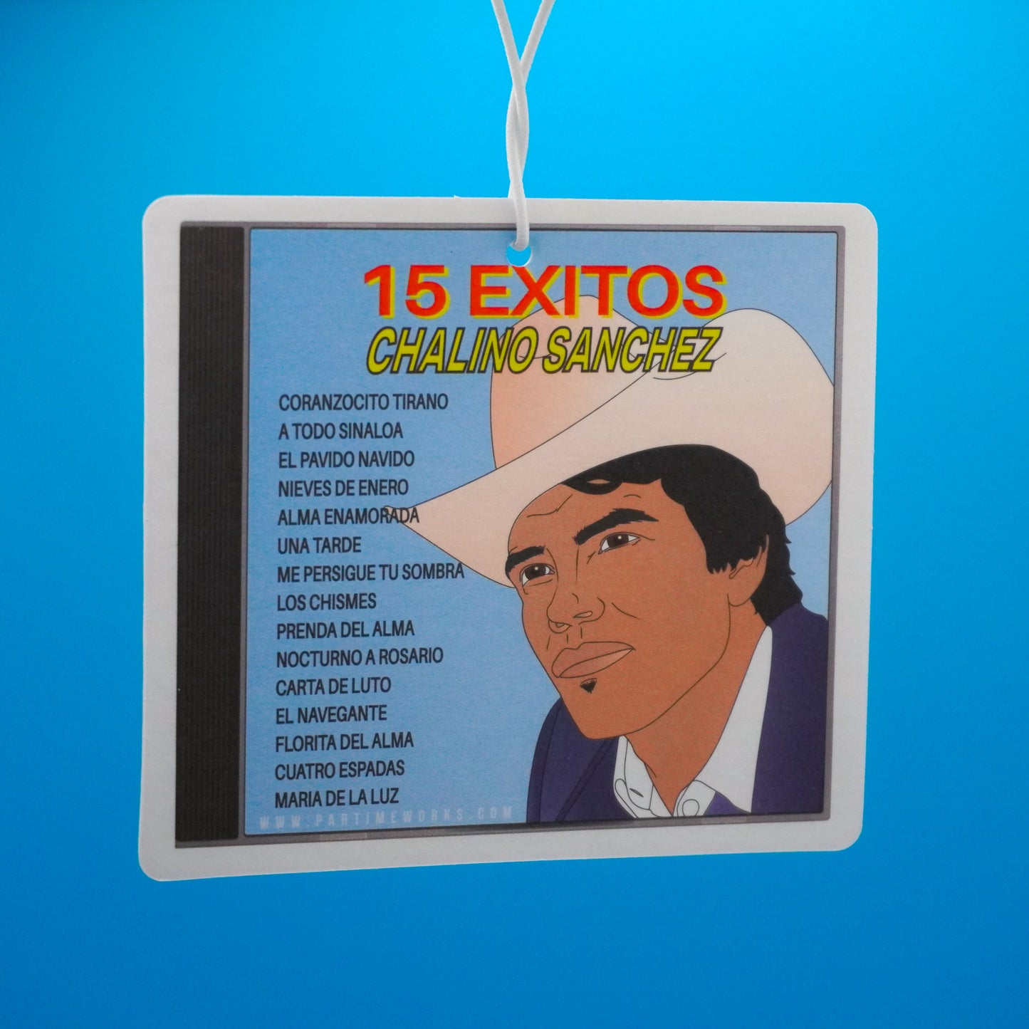 Chalino Sanchez Éxitos (Ocean Scent) Air Freshener