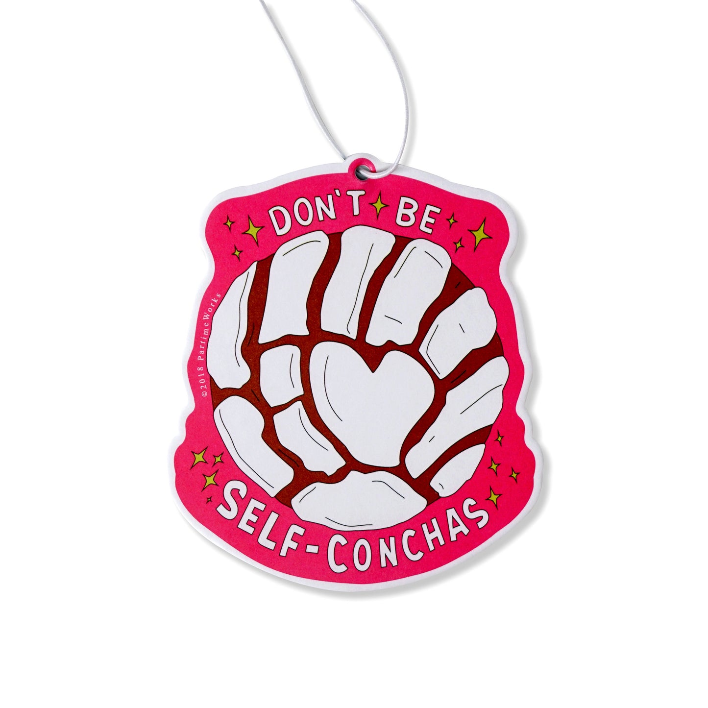 Don't be Self-Conchas (Strawberry Scent) [2-Sided] Air Freshener