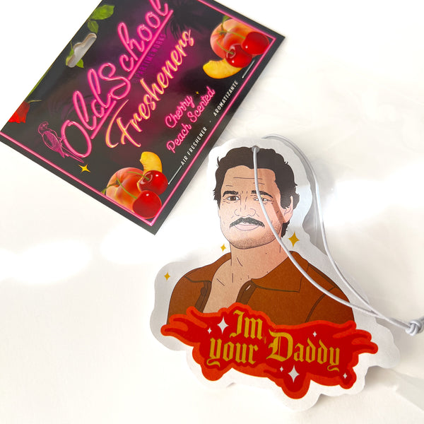 Pascal (Cherry Peach Scent) Air Freshener 2-Sided