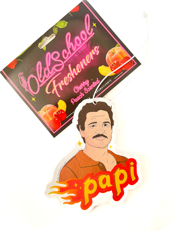 Pascal (Cherry Peach Scent) Air Freshener 2-Sided