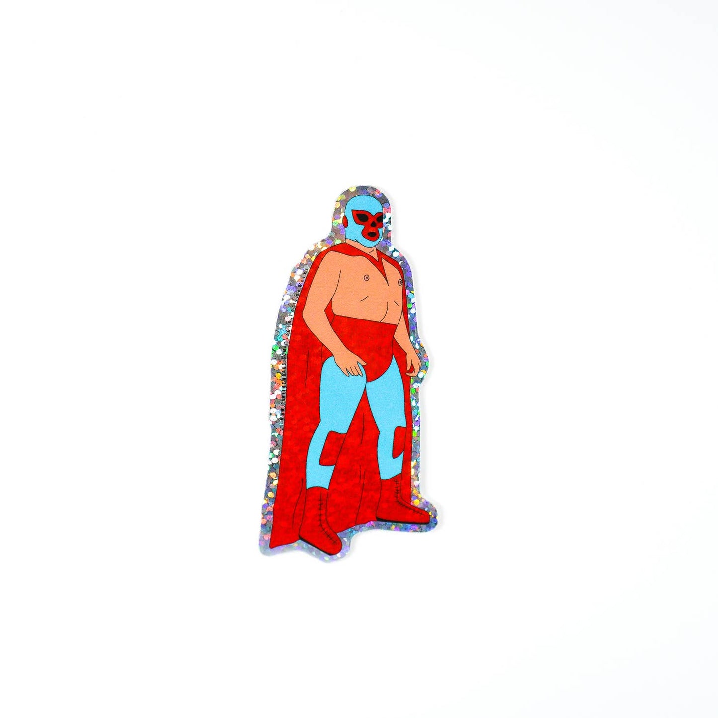 Nacho Luchador 3" Sticker