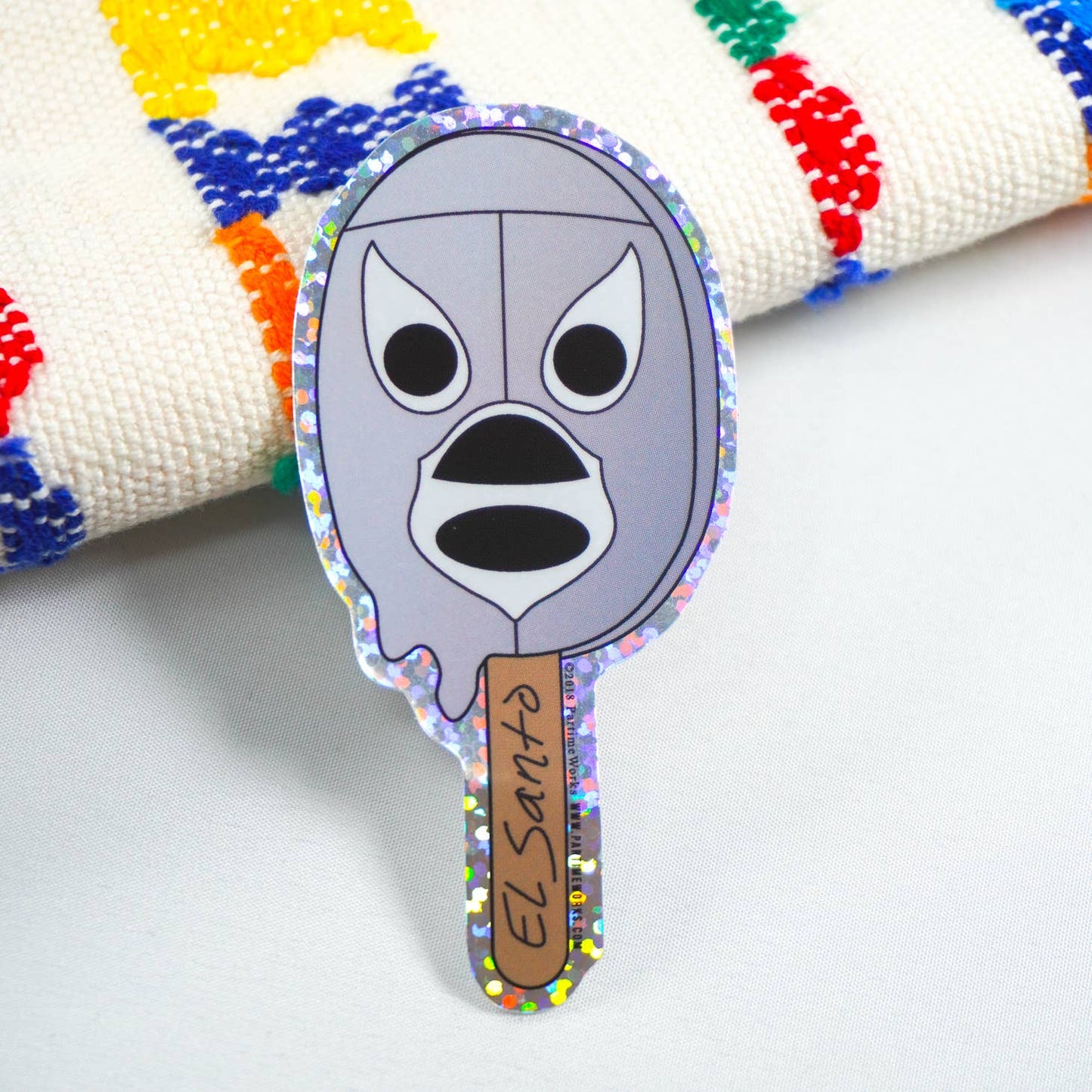 Paleta El Santo 3" Sticker