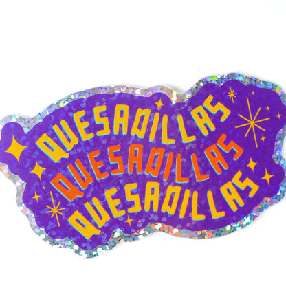 Quesadillas 3" Sticker