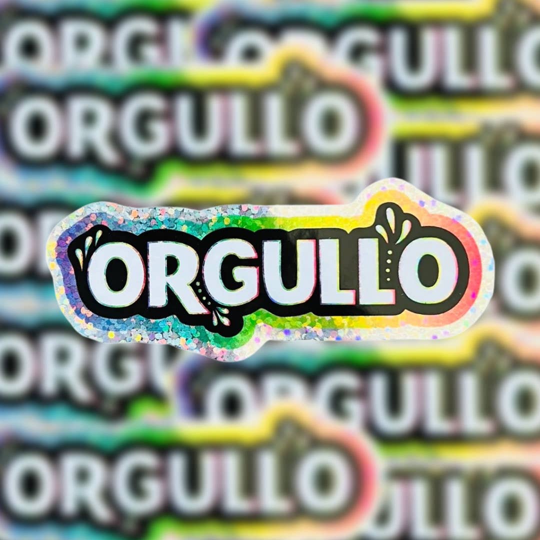 Orgullo 3" Sticker