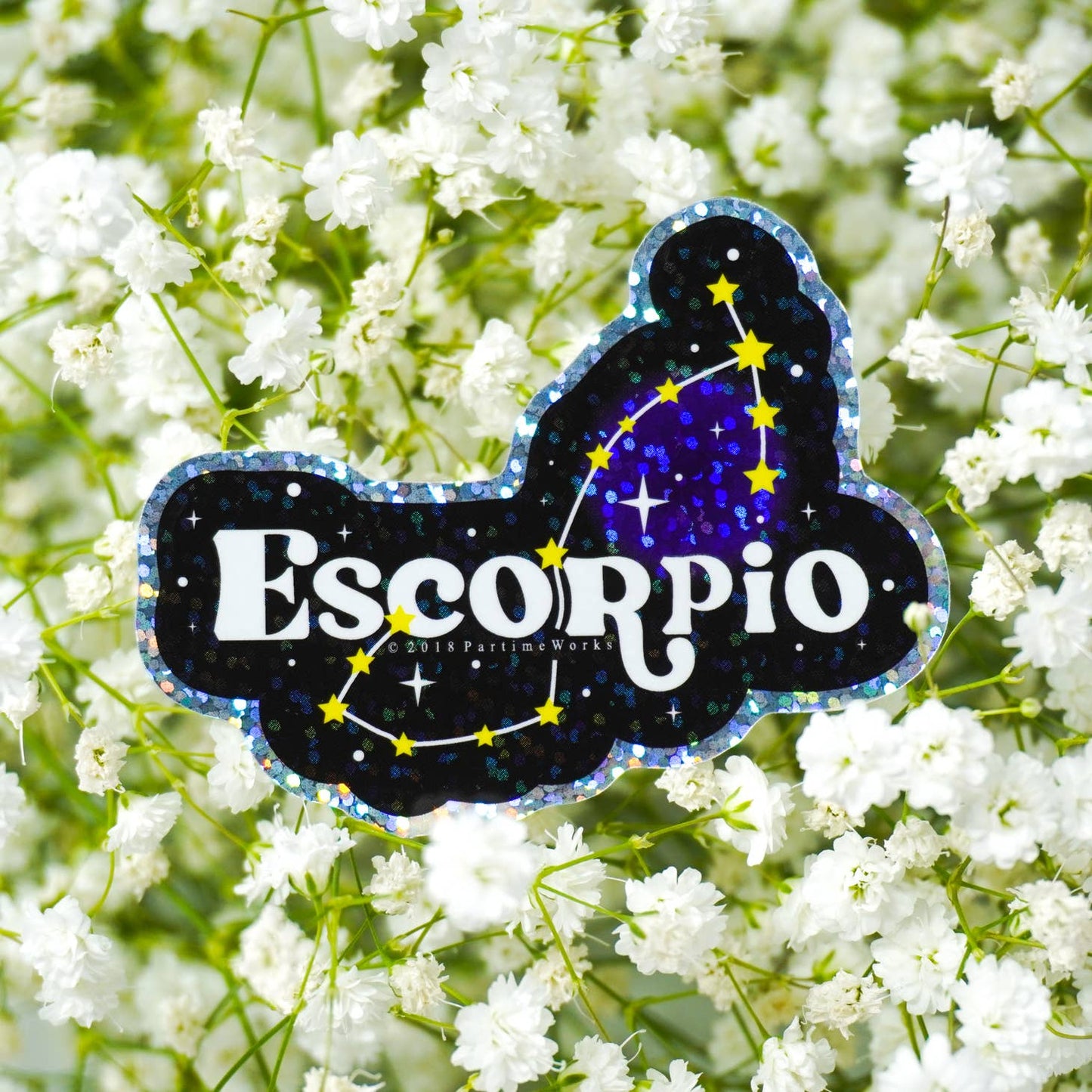 Escorpio Horoscope 3" Sticker