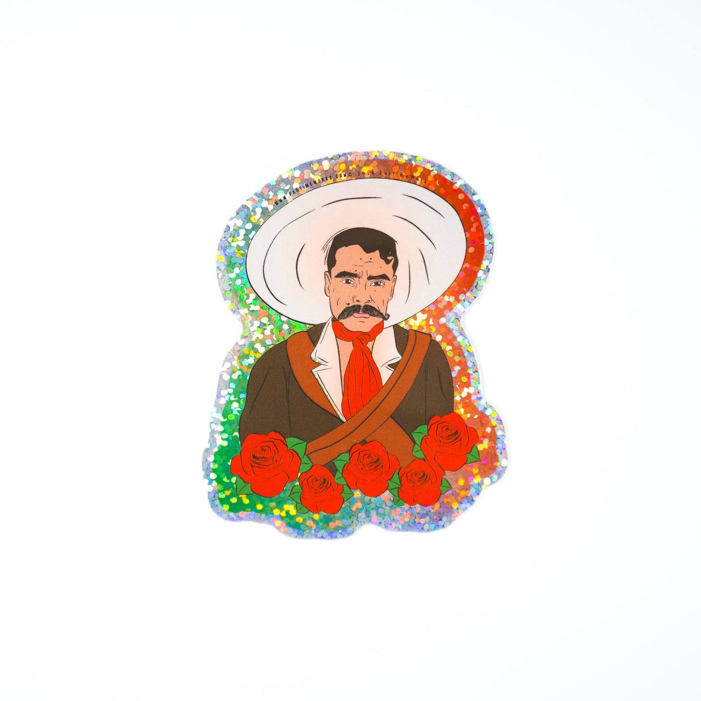 Zapata 3" Sticker