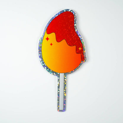 Mango with Chile Paleta 4" Sticker