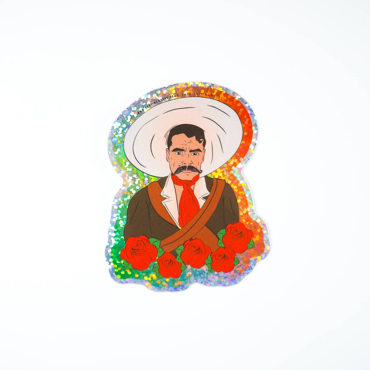 Zapata 3" Sticker