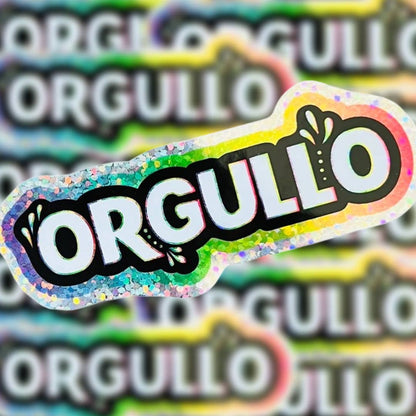 Orgullo 3" Sticker