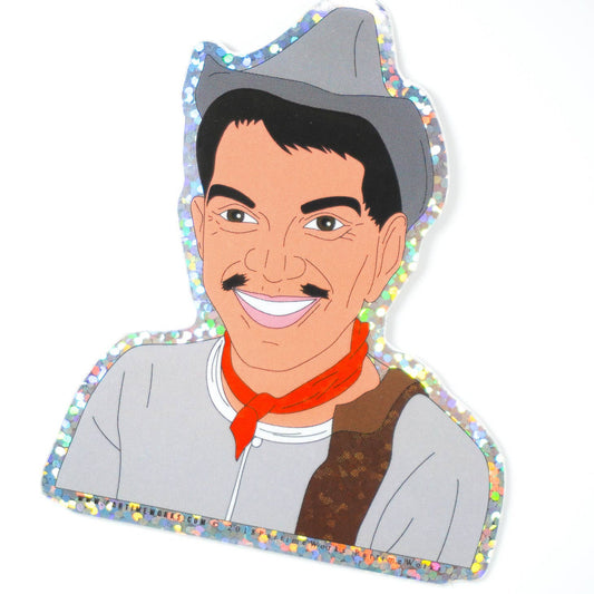 Cantinflas 3" Sticker