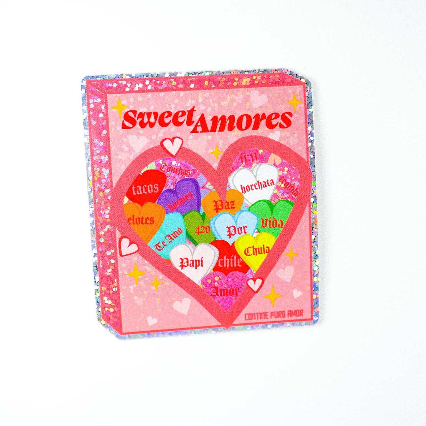 Sweet Amores 3" Sticker