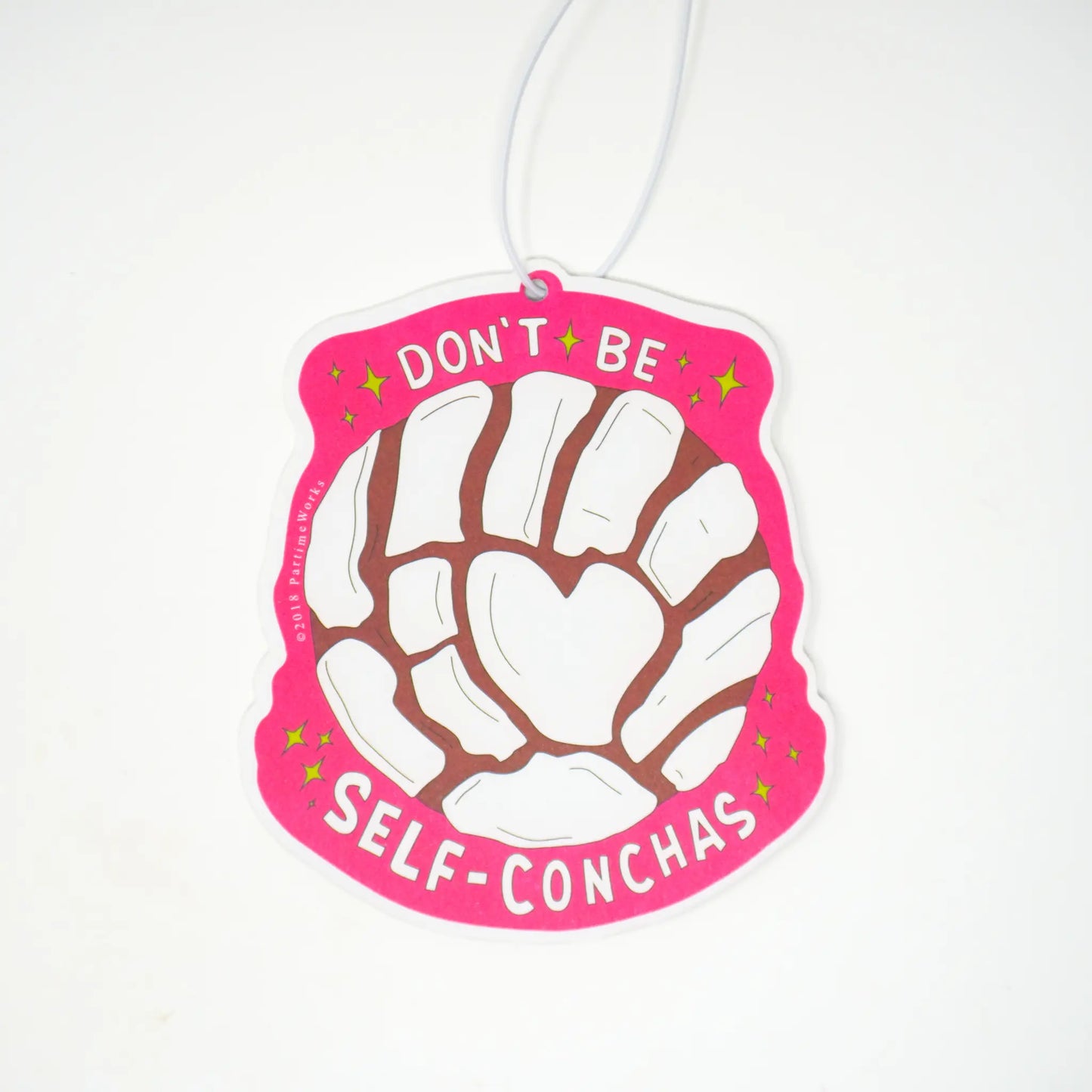 Don't be Self-Conchas (Strawberry Scent) [2-Sided] Air Freshener