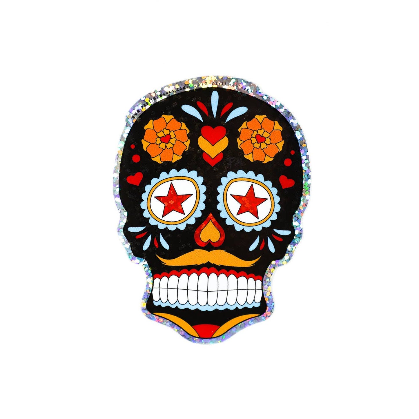 Calavera de Amor 3" Sticker