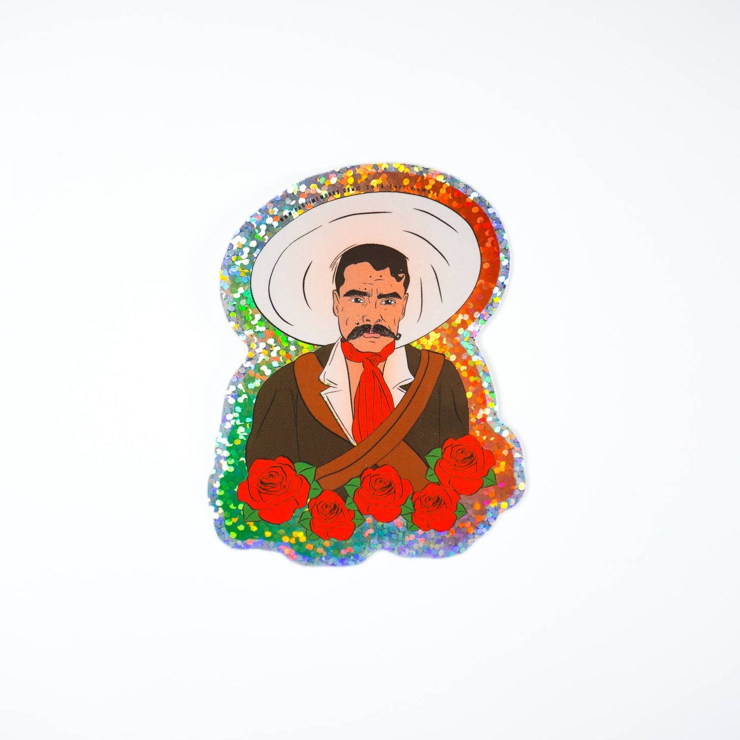 Zapata 3" Sticker