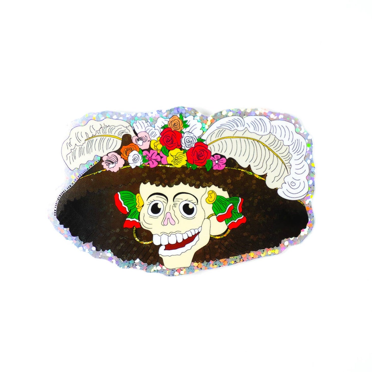 La Catrina 3" Sticker