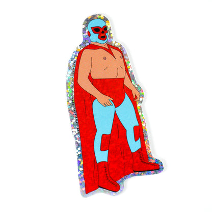 Nacho Luchador 3" Sticker