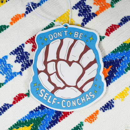 Don't be Self-Conchas (Strawberry Scent) [2-Sided] Air Freshener