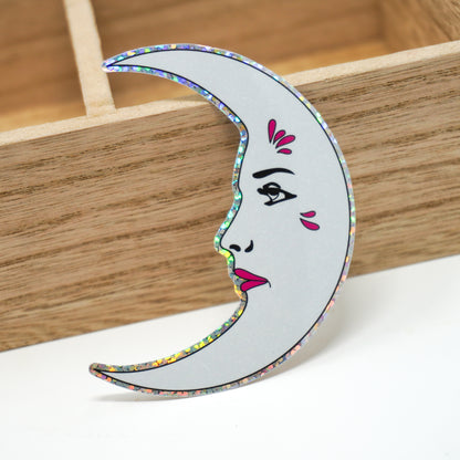 La Luna 3" Sticker