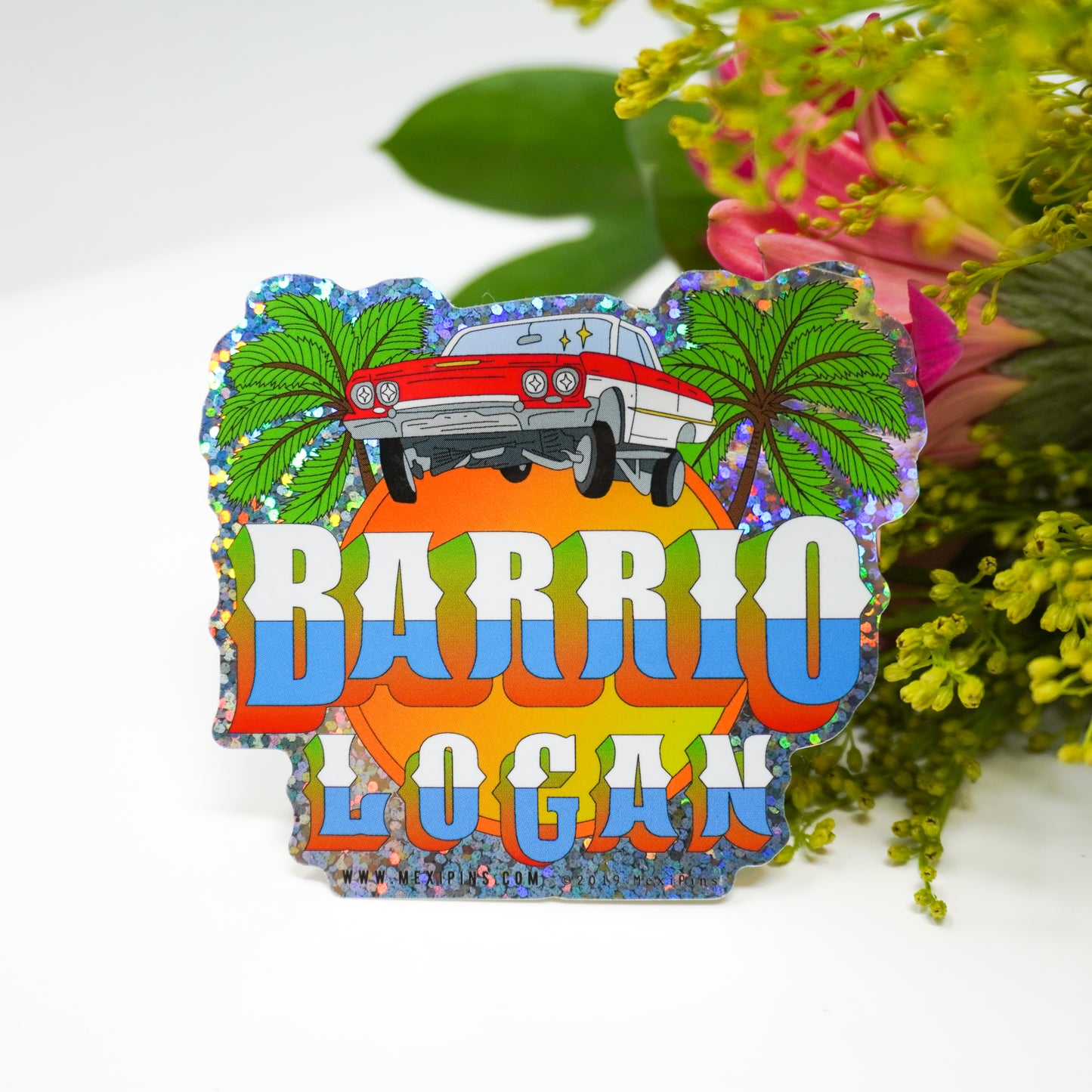 Barrio Logan 3" Sticker