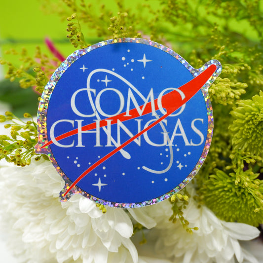 Como Chingas 3" Sticker