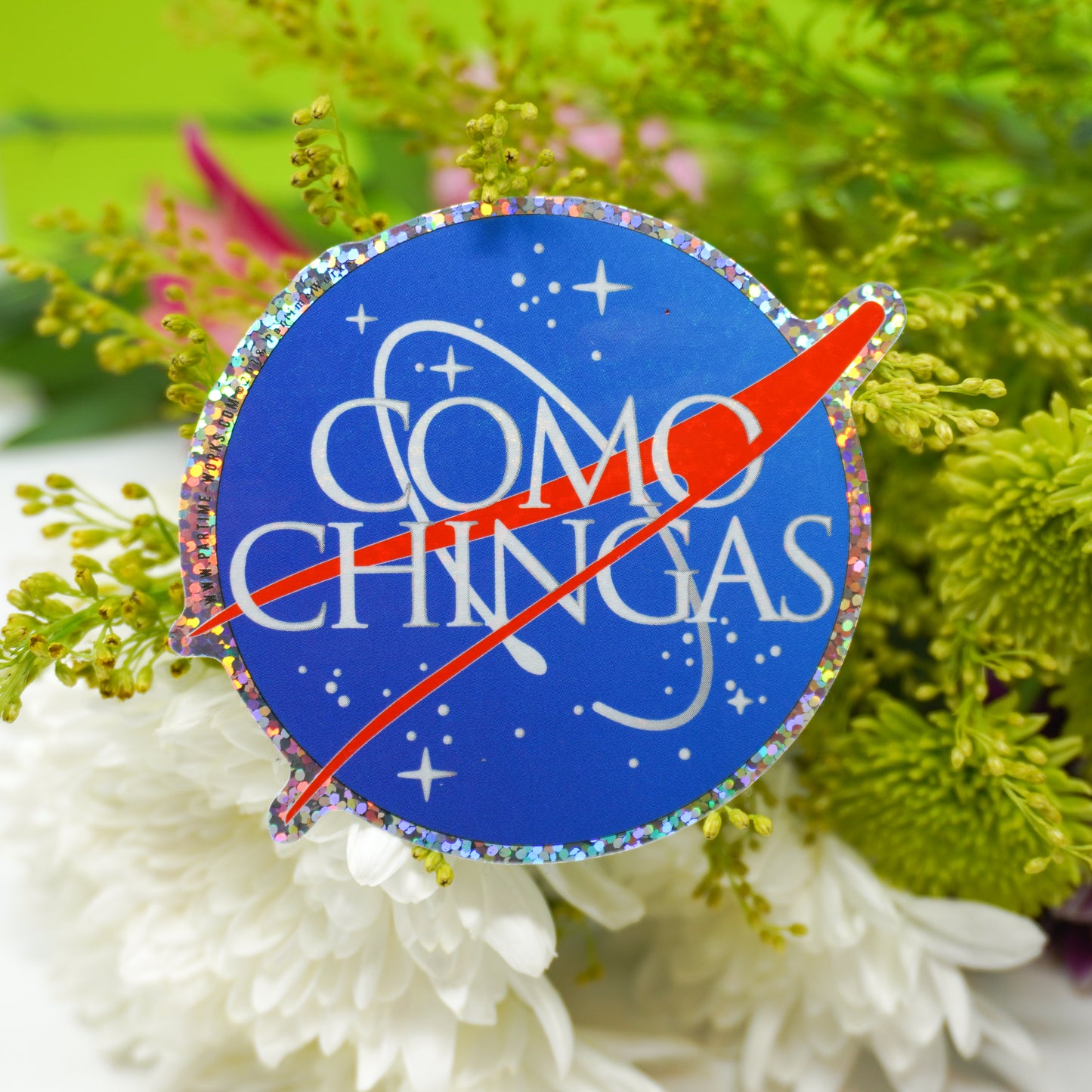 Como Chingas 3" Sticker