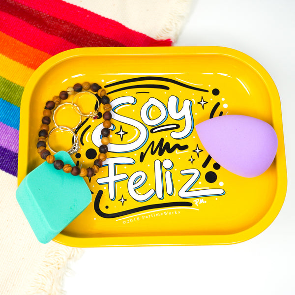 Soy Feliz Novelty Tray